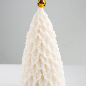 Vela Árbol de Navidad, Vela Navideña de Soja, Vela Decorativa, Vela Aromática para Hogar, Regalo Vela Árbol de Navidad, Decoración del hogar