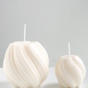 Vela ondulada, Vela giratoria (Juego de 2 velas)