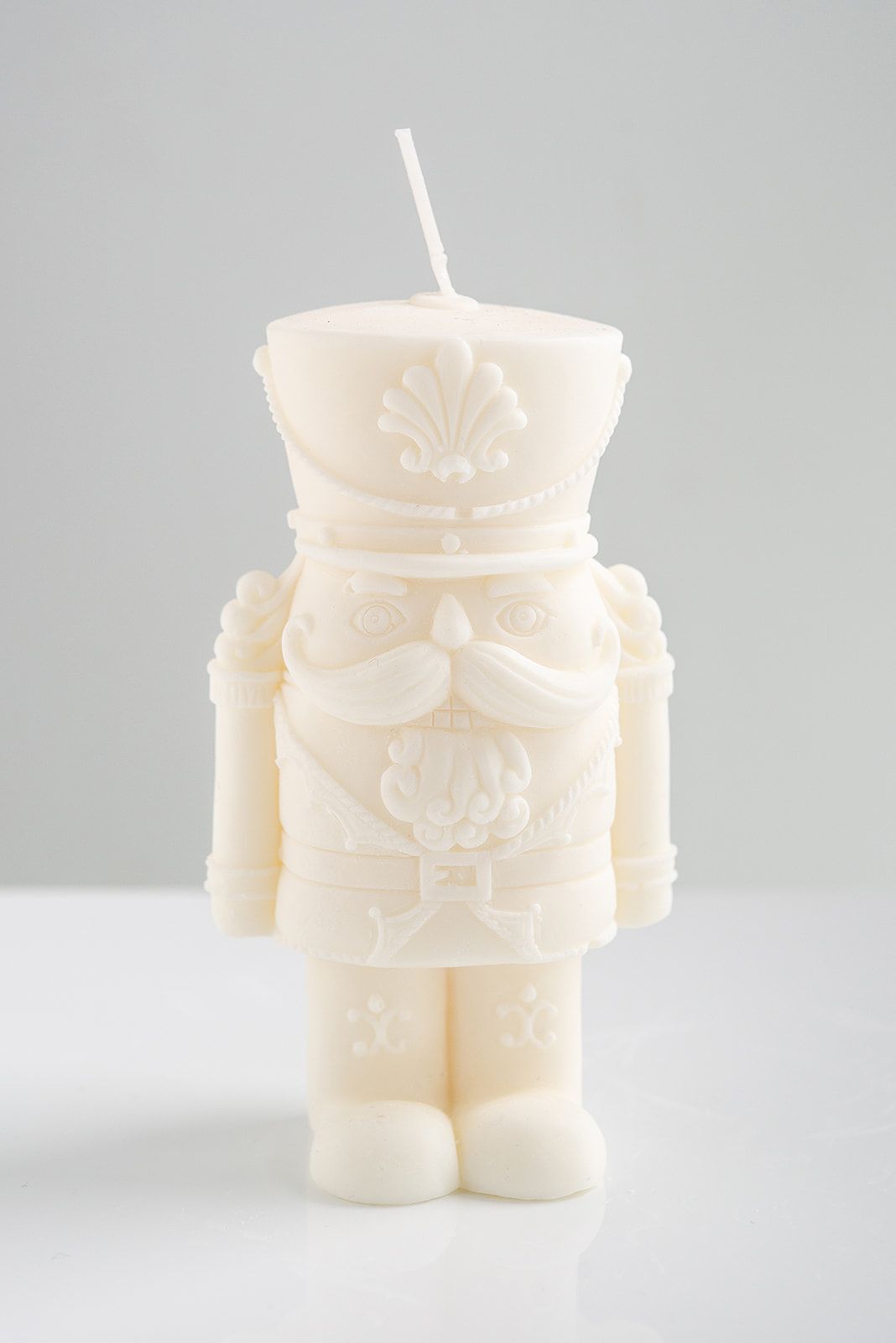 Figura de vela de cascanueces, decoración navideña para el hogar, regalo para el anfitrión de las fiestas, figura de vela de cera de soja, idea de decoración para el hogar, idea de regalo para el hogar en las fiestas