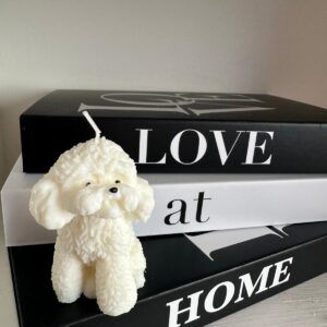 Vela Cachorro Adorable ¡Perfecta para los amantes de los perros! Vela en forma de perrito, tierna y original, ideal como regalo o detalle decorativo.