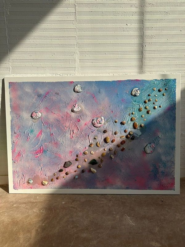 cuadros abstractos modernos para salón, dormitorio y oficina. Diseños únicos, entrega rápida y acabados artesanales.
